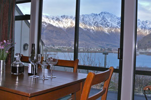 View from the dining room